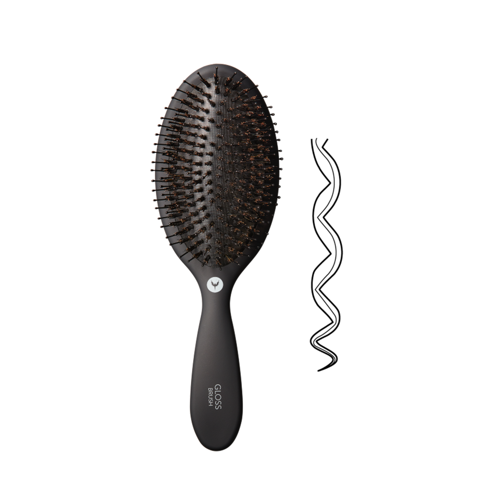 HH Simonsen Gloss Brush, Black